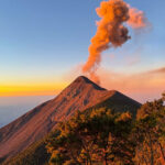 Hiking an Active Volcano in Guatemala